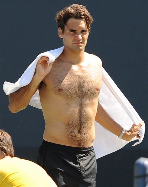 Sexy Men Of Sports Shirtless Men Of Tennis Roger Federer