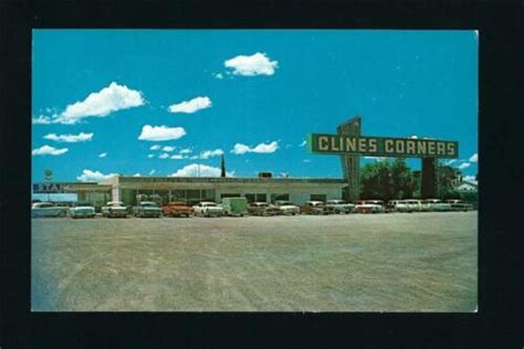 Clines Corners New Mexico Nm 1950s Us Route 66 And 285 Standard Gas Cafe
