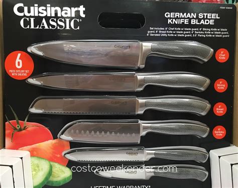 Online shopping for kitchen knives & accessories from a great selection of cutlery sets, specialty knives, sharpeners, cutting boards, & more at everyday low prices. Cuisinart Graphix 6-piece Knife Cutlery Set | Costco Weekender