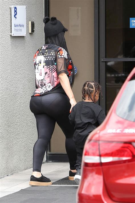 Sheer Madness Pregnant Blac Chyna Bares Her Booty In See Through Pants