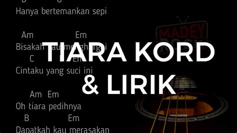 Tiara Kris Kord And Lirik Youtube