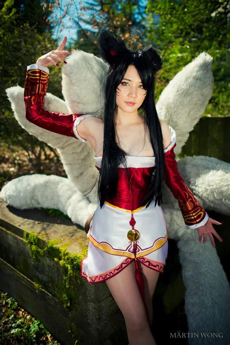 Ahri From League Of Legends Cosplay Comic Con Ideas Pinterest