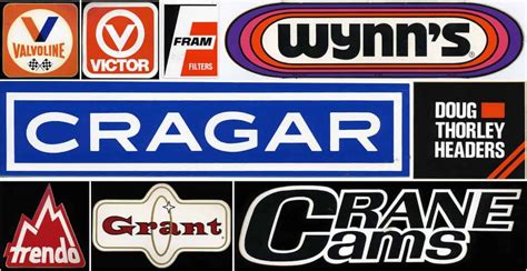 Came Across This Lovely Vintage Racing Logo Decals From The 1970s Over