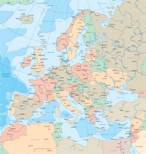 30 Map Of Europe Political Online Map Around The World