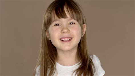 Portrait Of Charming 7 Year Old Girl In Stock Footage Sbv 338426767
