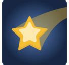 The shooting star emoji is released in the year 2010 as part of unicode 6.0. Shooting Star Emoji Meaning with Pictures: from A to Z