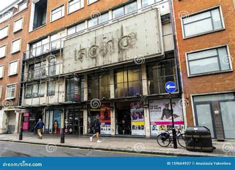 Soho Theatre Building And Entrance In Central London United Kingdom