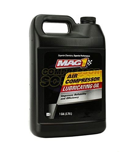 Mag1 Air Compressor Oil Iso 100 Sae 30w Jarra De 1 Galón Sin Detergente