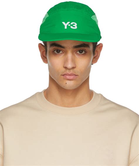 Y 3 Green Logo Running Cap Y 3
