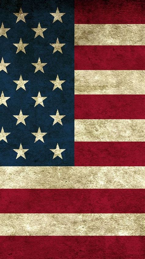 Free Iphone 5 Wallpaper For Your Iphone Usa Vintage Flag