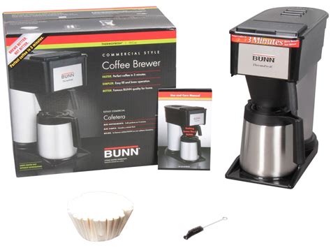 Bunn BT 10 Cup Thermal Home Velocity Brewer Black - Newegg.com