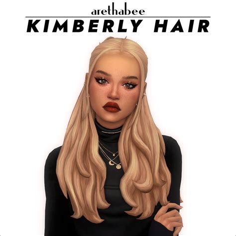 Kimberly Hair Aretha The Sims 4 Create A Sim Curseforge