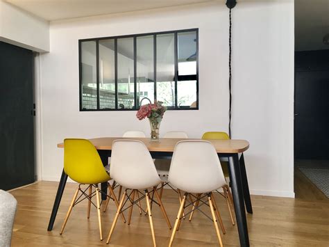 #scandinave #industriel #moutarde #blanc #verriere Piece A Vivre, Eames