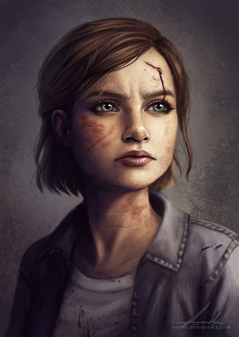 The Last Of Us 2 Ellie Created By Laura Bermudez The Last Of Us