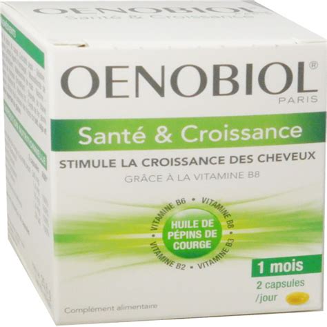 Oenobiol Sante And Croissance Cheveux 60 Capsules