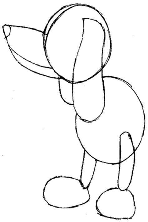 To begin, start with the largest basic shape you see — the dog's body. How to Draw Slinky Dog from Toy Story with Easy Step by ...