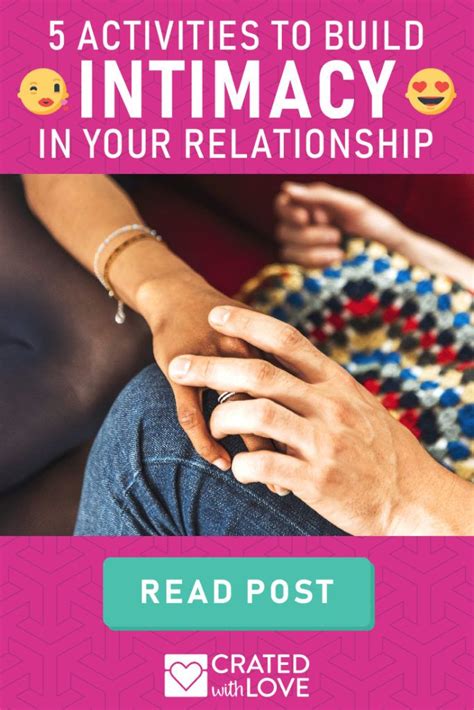 5 Daily Activities To Help Build Intimacy Intimacy Activities Intimacy In Marriage