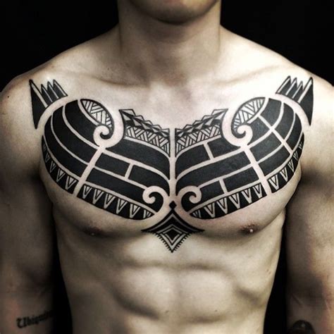 Tribal Chest Tattoo Z Kb Lcqh Polynesian Tattoo