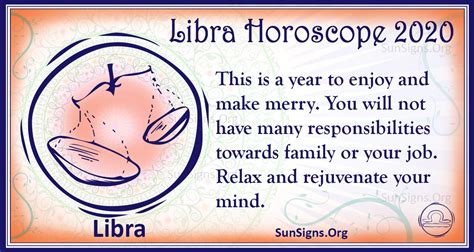 Read today's cancer horoscope on astrology.com. Libra Horoscope 2020 - Get Your Predictions Now ...