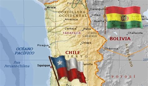 Descargar mapa físico y político de bolivia. Bolivia propondrá a Chile un protocolo para resolver ...