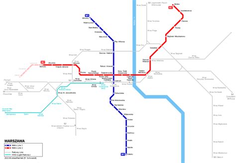 Metro Ve Varšavě Mapa Jízdné Doprava Průvodce 2023