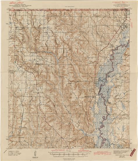 Topo Map Alabama ~ Elamp