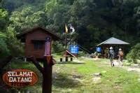 Kuala kubu baru camping 7. Chiling Falls