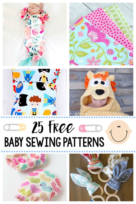 Free Sewing Patterns For Beginners 25 Things To Sew For Ba