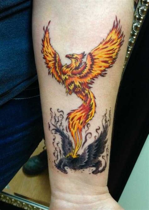 Rising Phoenix Tattoo Phoenix Tattoo Feminine Small Phoenix Tattoos