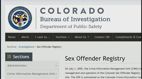 Colorado Attorney General To Appeal Judges Ruling Against State Sex Offender Registry
