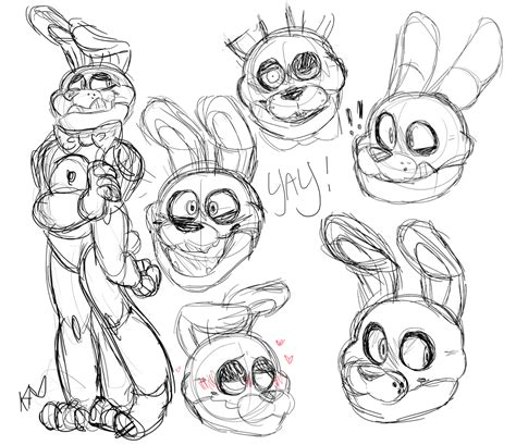 Fnaf Drawings Sketch Sketch Drawing Idea