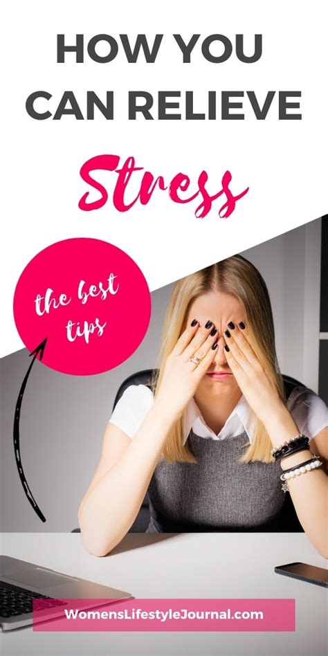 best ways to relieve stress women s lifestyle journal