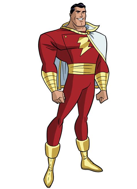 Shazam Aka Captain Marvel Super Herói Herois Capitã Marvel