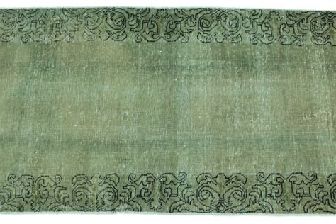 Der begriff vintage wird heutzutage mit sichtbar gebraucht, alt, abgenutzt und von qualitativ hochwertiger substanz gesehen. Vintage Teppich Grün in 340x80 (1001-167025) - carpetido.de
