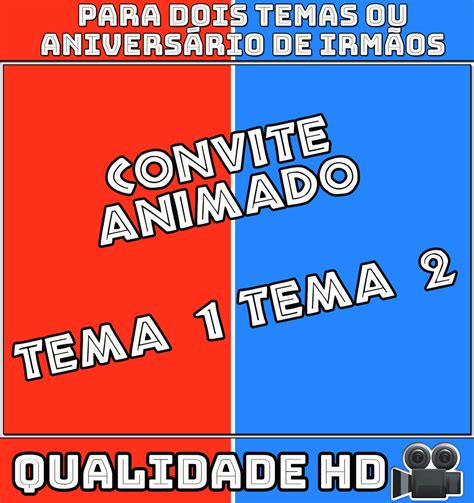 Tema De Aniversário Para Dois Irmãos