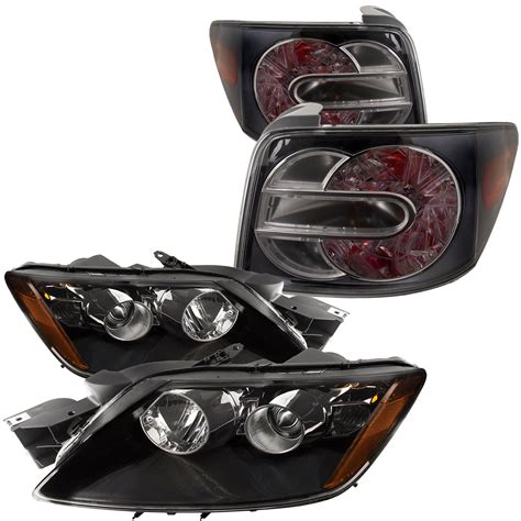 Perde 2007 2011 Mazda Cx 7 Headlights And Tail Lights Set Ma2518132 And