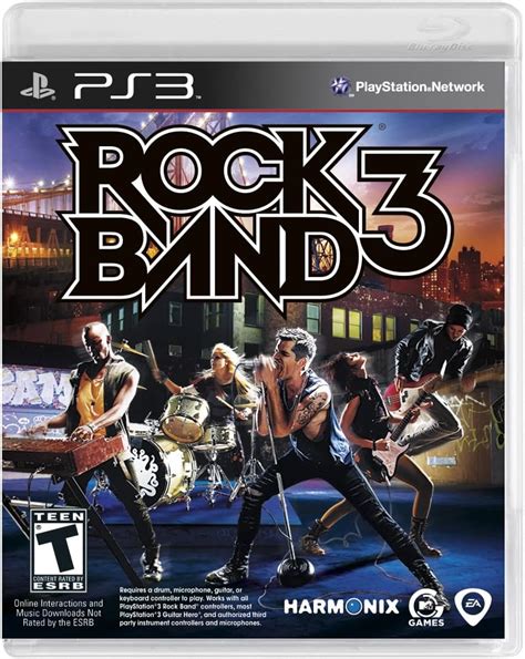 Rock Band 3 Playstation 3 Standard Edition Playstation 3 Video