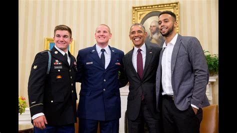 Obama Meets The 3 Train Heroes Youtube