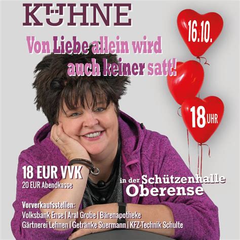 Ingrid KÜhne Von Liebe Allein Wird Auch Keiner Satt Oberense