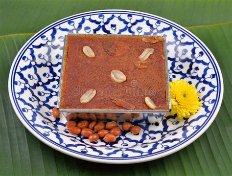 Mung Bean Thai Custard Dessert Foto De Archivo Imagen De Cocinero