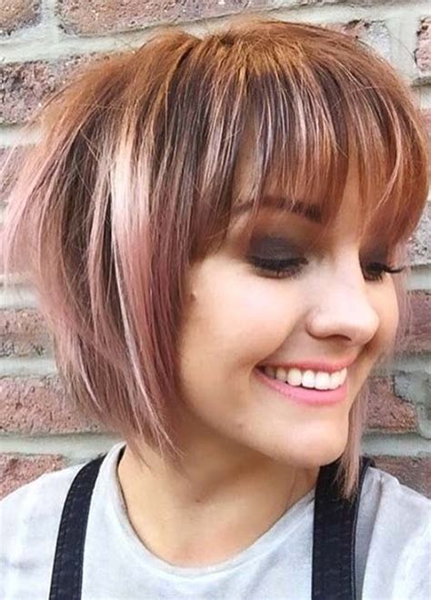 These great short layered bob with bangs images here will guide for a because you use your front hair for to hide your forehead. 55 Incredible Short Bob Hairstyles & Haircuts With Bangs ...