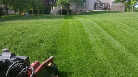 Commercial Lawn Mowing Service Company Green And Black