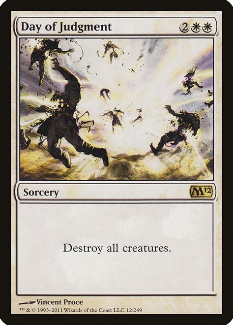 Day Of Judgment Magic 2012 Mtg Print