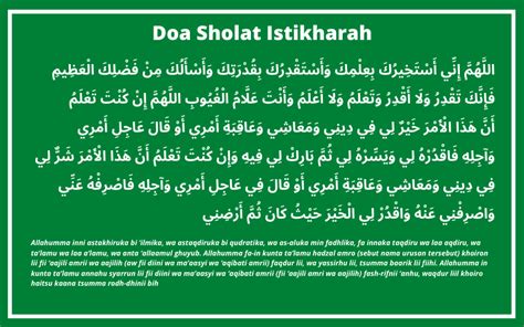 Doa Istikharah Sesuai Sunnah Nabi - Dakwah Islami