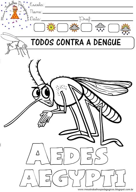 Atividade Mosquito Da Dengue