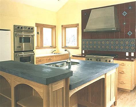 Kitchen Cabinet Island Arts And Crafts Style In Ash