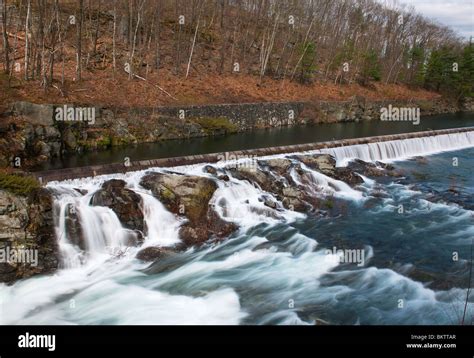 The Spillway At The Quabbin Reservoir Massachusetts Stock Photo Alamy