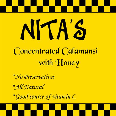 Nitas Concentrated Calamansi With Honey Home