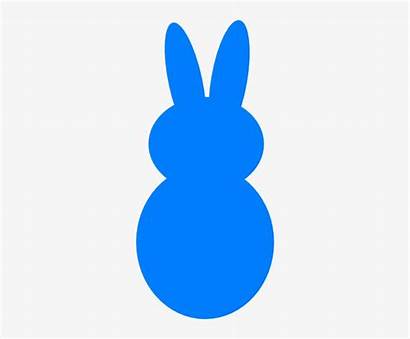 Peeps Clipart Bunny Silhouette Clip Animated Rabbit