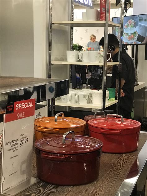 If you like cast iron pots and pans and are wanting to add a new one to your collection, we have a hot deal going on right now at macy's. Got a picture of Martha Stewart collection enameled cast ...